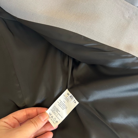 NWT Giulietta grey wool fitted jacket coat Size 40, Barneys New York - Picture 2 of 7